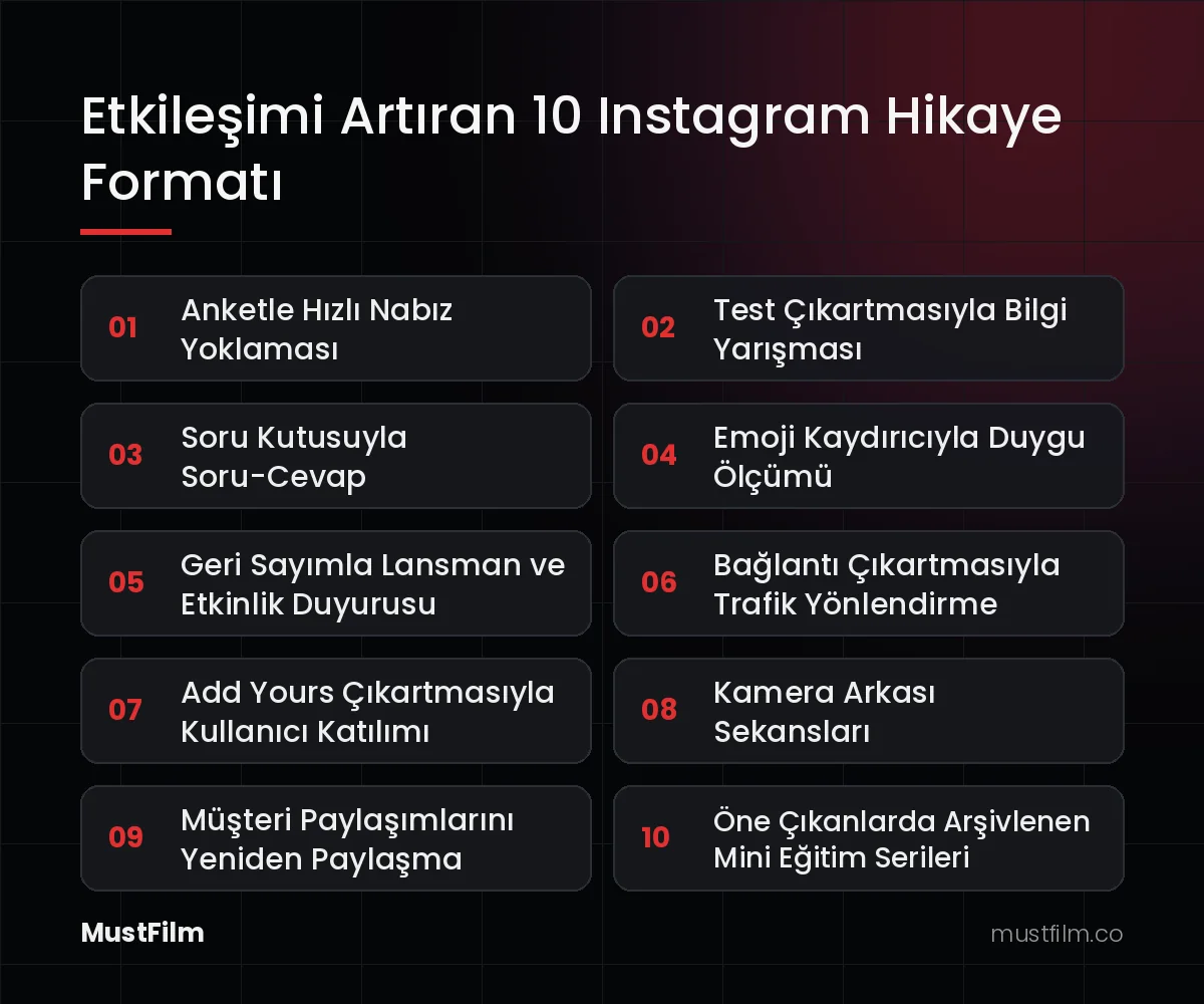 Etkileşimi Artıran 10 Instagram Hikaye Formatı (instagram hikaye)