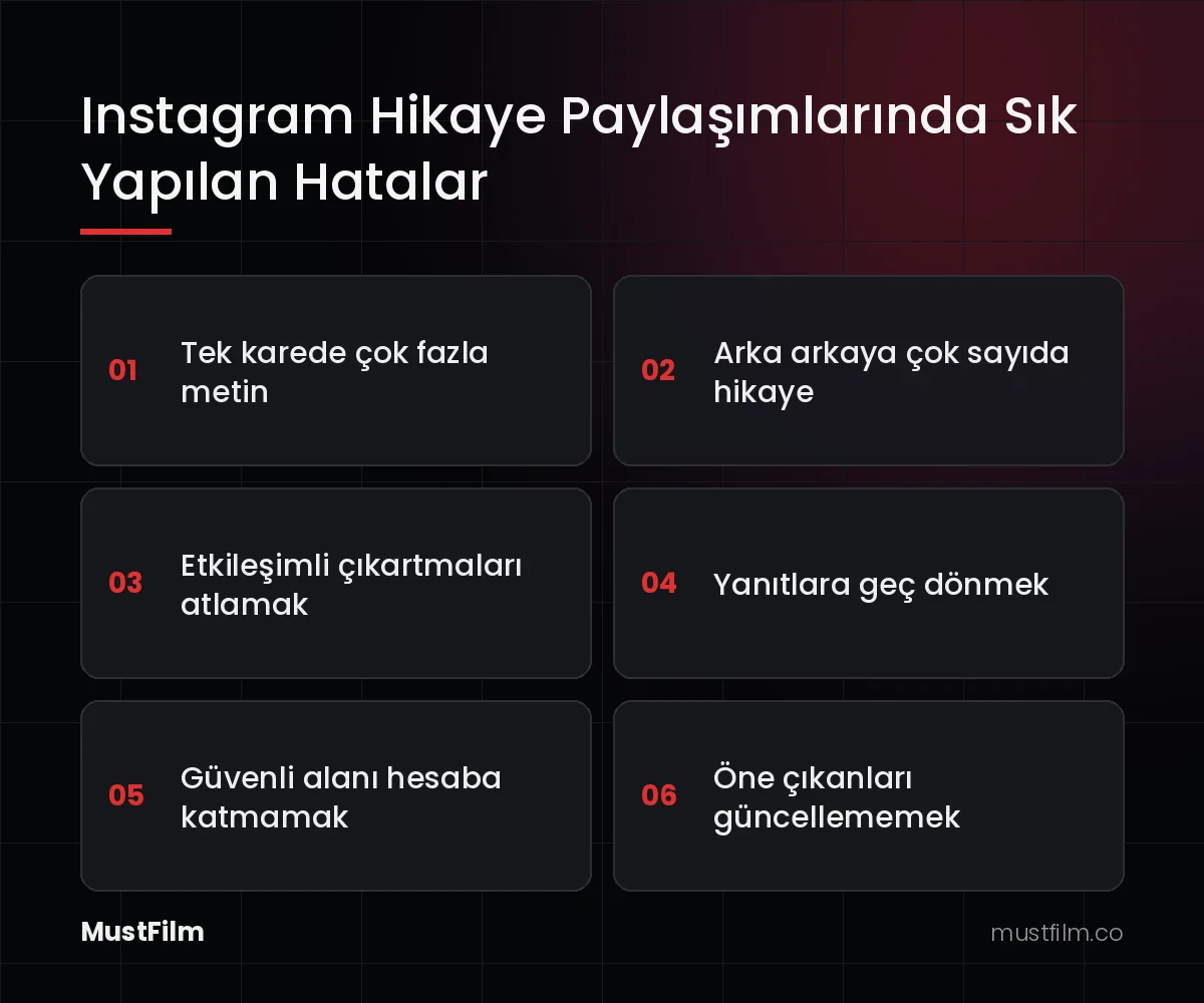 Instagram Hikaye Paylaşımlarında Sık Yapılan Hatalar (instagram hikaye)