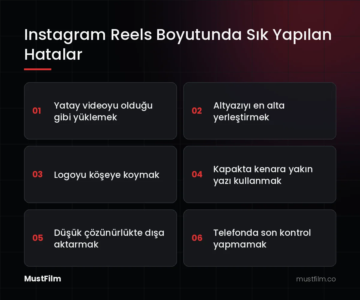 Instagram Reels Boyutunda Sık Yapılan Hatalar (instagram reels boyutu)