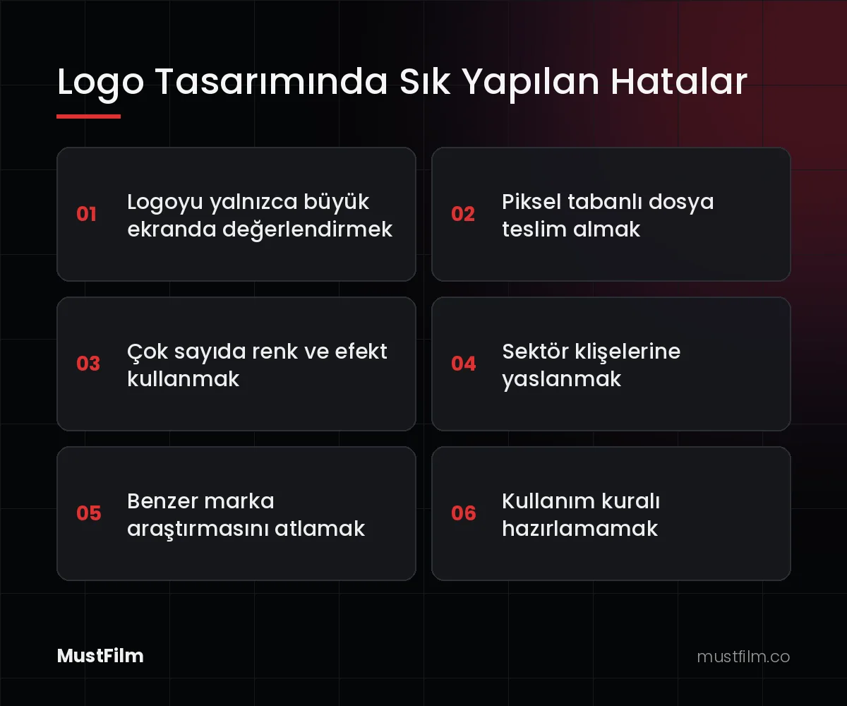 Logo Tasarımında Sık Yapılan Hatalar (profesyonel logo tasarımı)