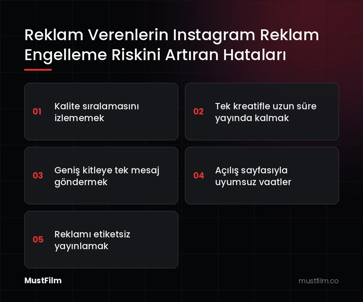 Reklam Verenlerin Instagram Reklam Engelleme Riskini Artıran Hataları (instagram reklam engelleme)