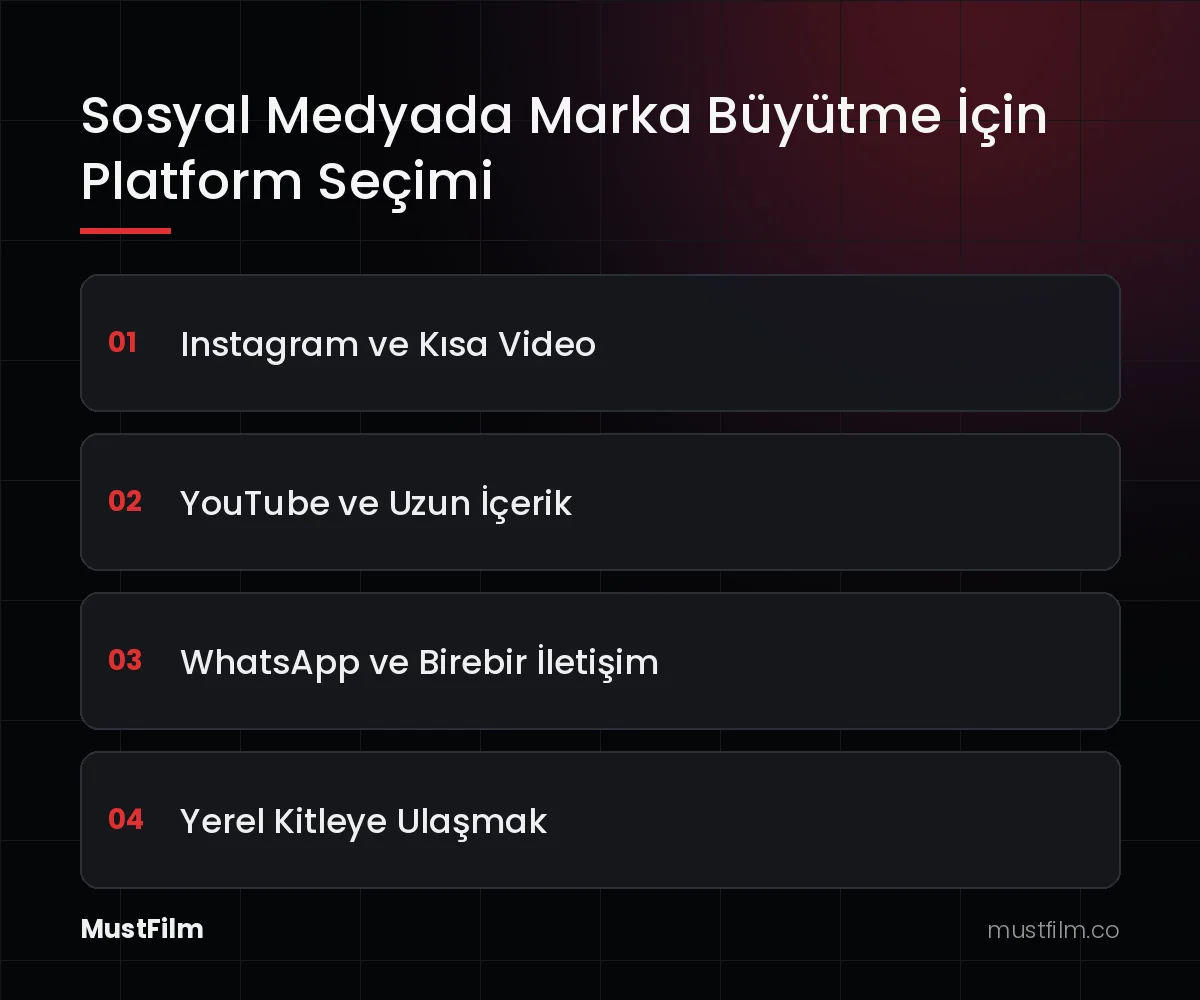 Sosyal Medyada Marka Büyütme İçin Platform Seçimi